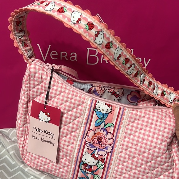 Vera Bradley Bags Vera Bradley Hello Kitty Frannie Crescent Bag